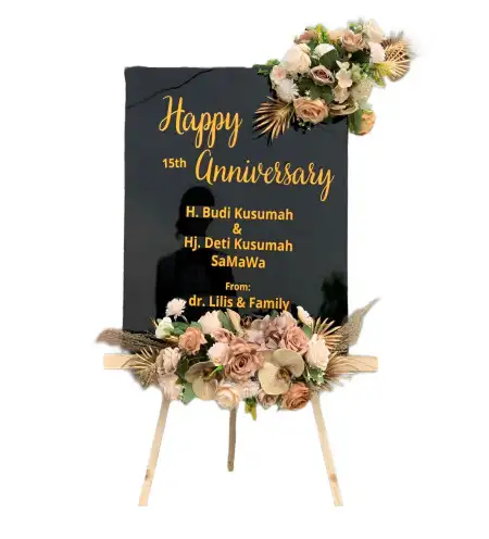 Papan Bunga Akrilik Beoga